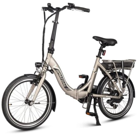 elcykel 250 W motor 36V 10,4 Ah, 7-trins gear LCD-display