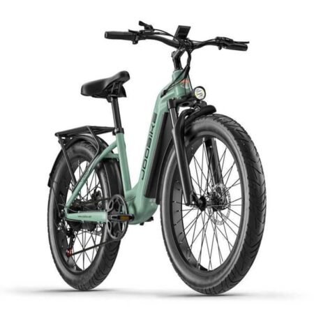 elcykel til voksne - JOOBIKE JOO1 - fatbike elcykel - Max 45 km/t - Motor 1000W - Aftageligt batteri 48V 17.5Ah - Grøn