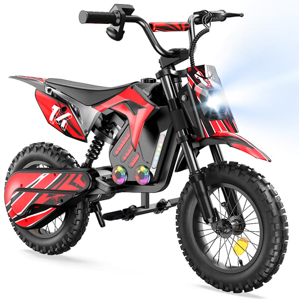 iScooter A14 Elcykel til Børn 500W Motor, 27km/t 19-22km Rækkevidde, 36V 5,2Ah Batteri, 14" Offroad-Dæk Elmotorcykel iScooter A14 Elcykel til Børn 500W Motor, 27km/t 19-22km Rækkevidde, 36V 5,2Ah Batteri, 14" Offroad-Dæk Elmotorcykel