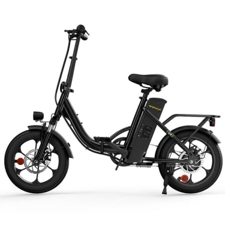 iScooter U4 Elcykel 36V 10,4Ah batteri, 250W motor, 55-90 km rækkevidde, 16x2,15" let pendler-elcykel