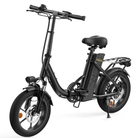 iScooter U4 - Fabriksdirekte: Foldbar elcykel med 500W motor, 30 km/t, 36V 10,4Ah batteri, 90 km rækkevidde - perfekt til pendlere, studerende & urbane eventyrere