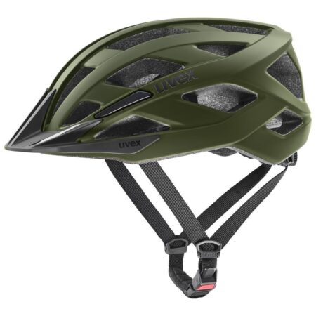 uvex i-vo 2 cykelhjelm 56-60 cm - mørk oliven, mat