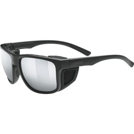 uvex sportstyle 312 cykelbriller/multisportsbriller, unisex, fuld ramme sort med spejllinser